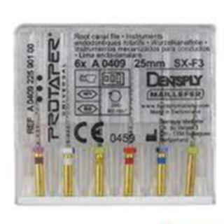 Vỉ file Protaper máy dùng trong nội nha, trâm máy s3 blue ,trâm kháng gãy