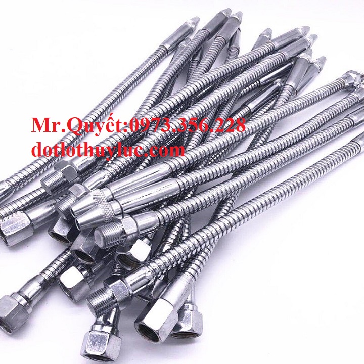 Vòi tưới nguội kim loại ren ngoài 12mm, ống phun nước làm mát bằng kim loại ren ngoài 1/4 inch