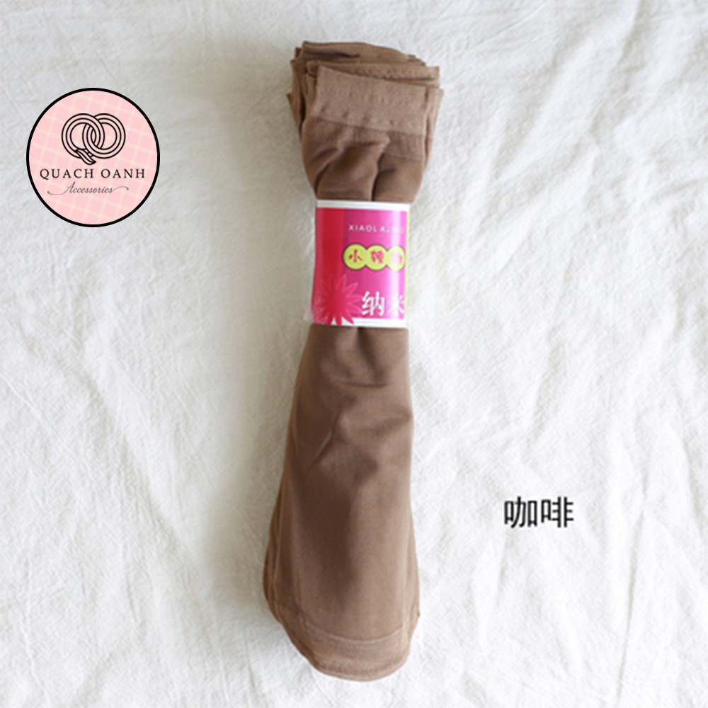 TẤT VỚ QO DA CHÂN BÁN BUÔN MÙA XUÂN VÀ MÙA HÈ NHUNG ỚT MÀU TINH KHIẾT PHỤ NỮ VỚ VỚ GIAN HÀNG BÁN BUÔN VỚ - TT55