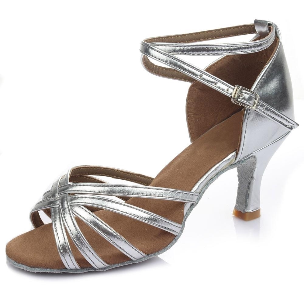 Giày Cao Gót Nữ Nhảy Latin Cao 7Cm