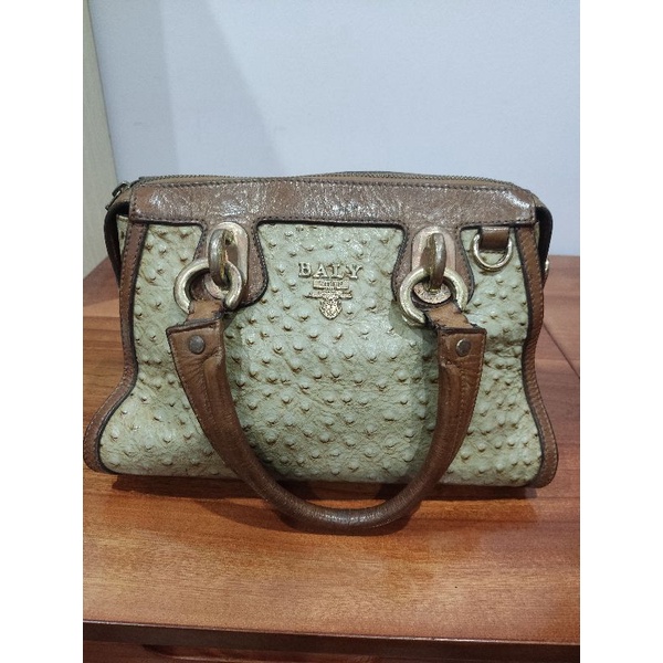 Túi Bally da đà điểu