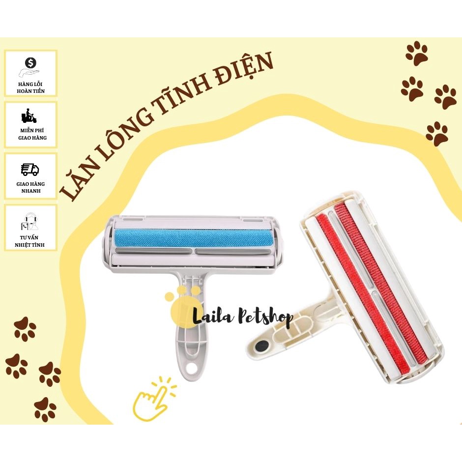 Cây Lăn Lông Tĩnh Điện Cao Cấp Cho Chó Mèo - Laila Petshop