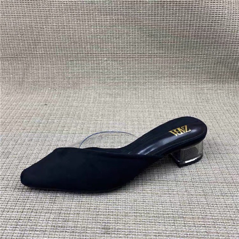 Dép sục da lộn Zara