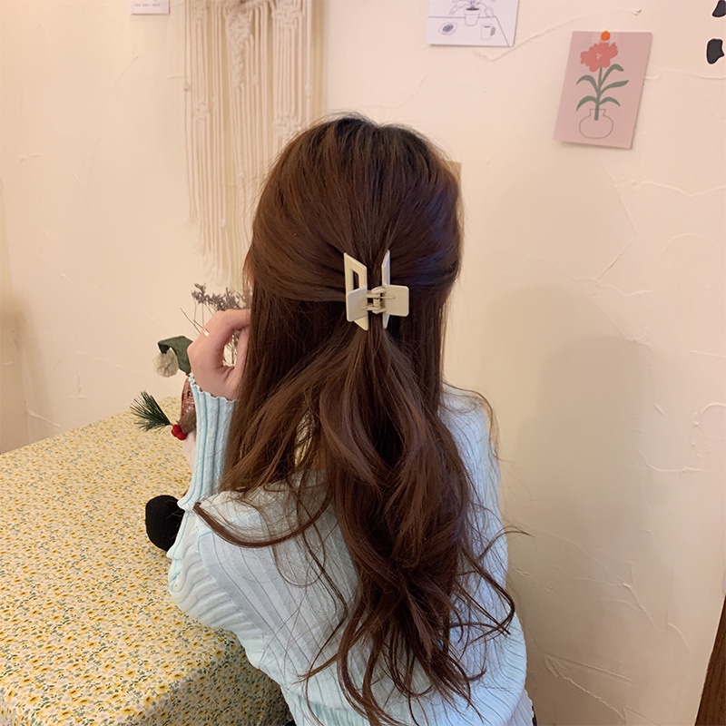 Kẹp tóc thiết kế đơn giản phong cách retro thời trang cho nữ