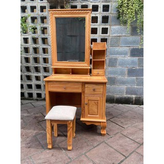 Bàn trang điểm gỗ Gõ Đỏ Hiện Đại