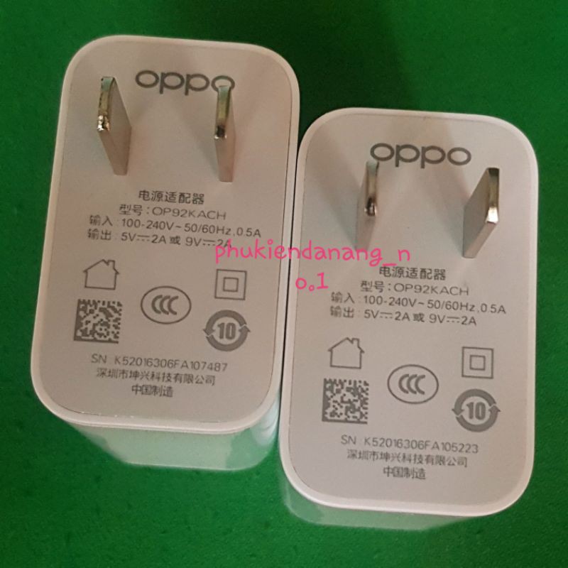 CỦ SẠC NHANH QC3.0  OPPO A93, A92, A55, A54, A53, A52, A74, MTB Pad Air... NEW SEAL 100%