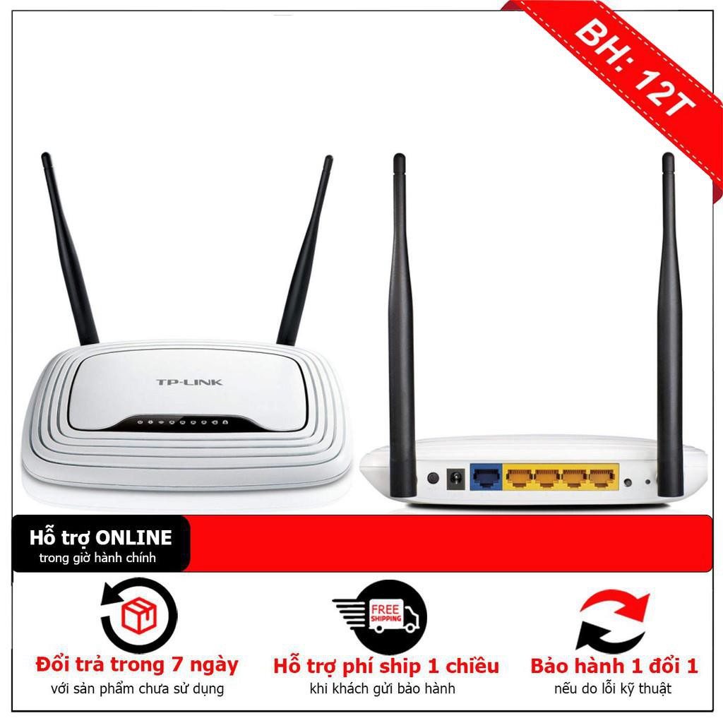 [BH12TH] Bộ Phát Wifi TPLINK WR 840N 300Mbps V14.0 BH Chính Hãng 24 Tháng