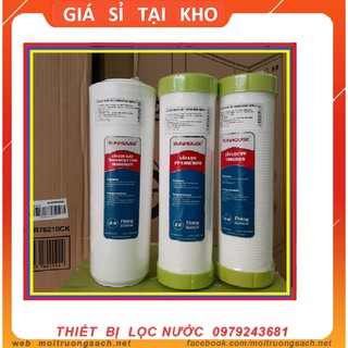 Lõi lọc nước ♥♥ bộ lõi 123 sunhouse chính hãng ♥♥ lõi 123 sunhouse