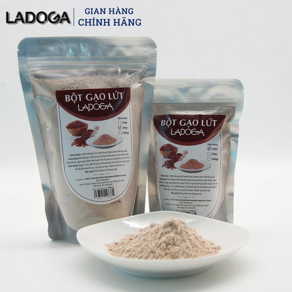 Bột gạo lứt đỏ nguyên chất LADOGA cao cấp giúp giảm cân tốt cho sức khỏe