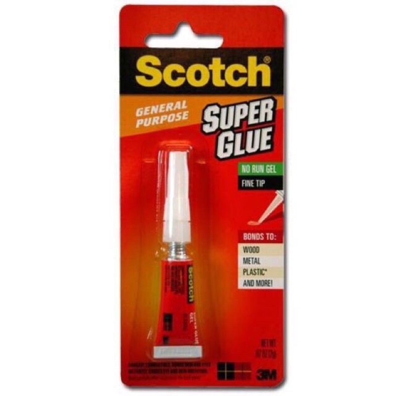 Keo dán đa năng 3M Scotch super glue 2g