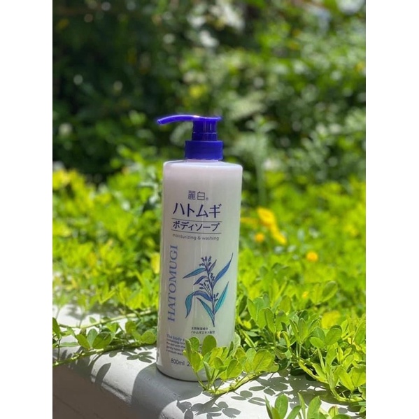 Chai sữa tắm hatomogi 800ml