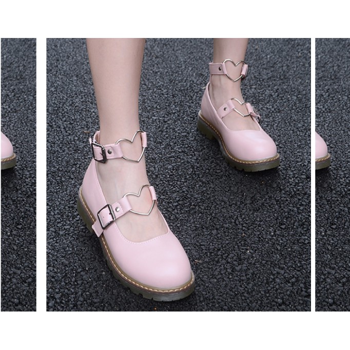 [Order] YAS0149-Giày lolita casual trái tim | BigBuy360 - bigbuy360.vn