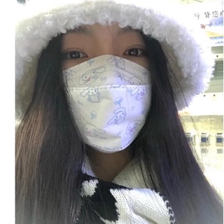 10 cái  Khẩu trang Hàn Quốc KF94 in hình hoạt hình - Khẩu trang Kf94 Cinnamoroll