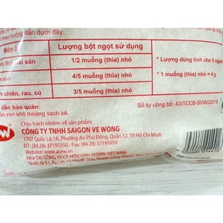 Bột ngọt Hảo hạng A-One 1kg