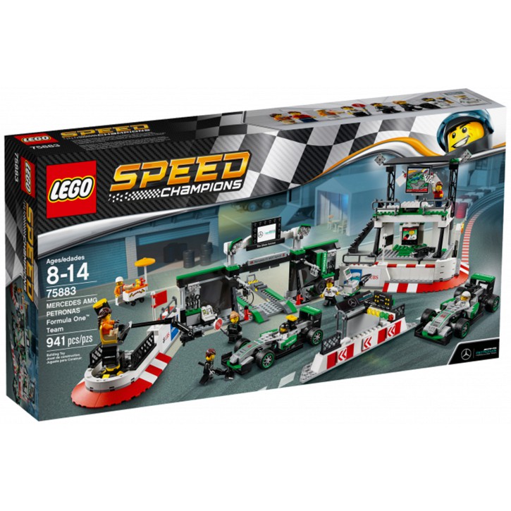 [CÓ SẴN] LEGO 75883 - MERCEDES AMG PETRONAS Formula One Team - Đội đua xe F1 Mercedes AMG PETRONAS
