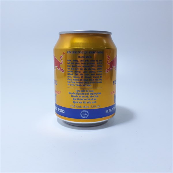 Nước tăng lực bò cụng Redbull Việt Nam 250ml