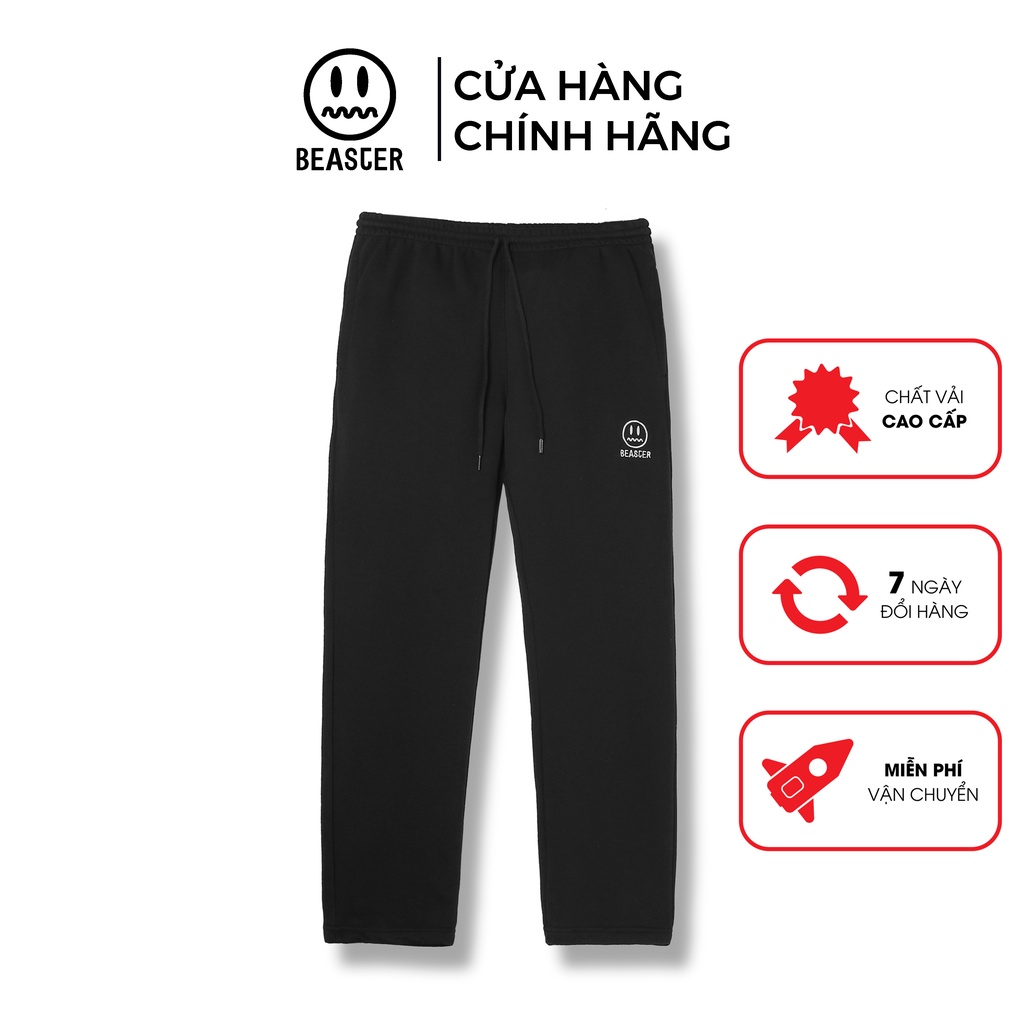 Quần thun ống suông rộng nam nữ unisex Beaster All Day Track Pants