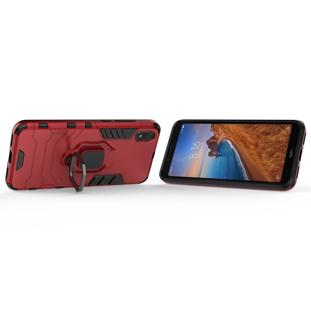 Ốp lưng Xiaomi Redmi 7A - Ốp lưng chống sốc Iron man Iring siêu bền