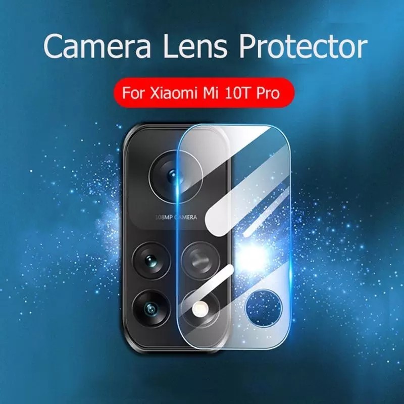 Kính cường lực 9H chống trầy 9D cho camera điện thoại của Xiaomi Mi 10T/ Mi 10T Pro/ Mi 10T Lite