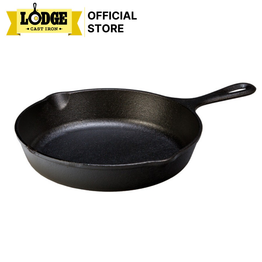 Lodge - Chảo gang - 20.3cm giữ và phân phối nhiệt hoàn hảo sử dụng được trên mọi loại bếp