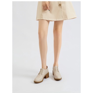 [Có sẵn] Giày oxford Dusto gót 5cm da mềm