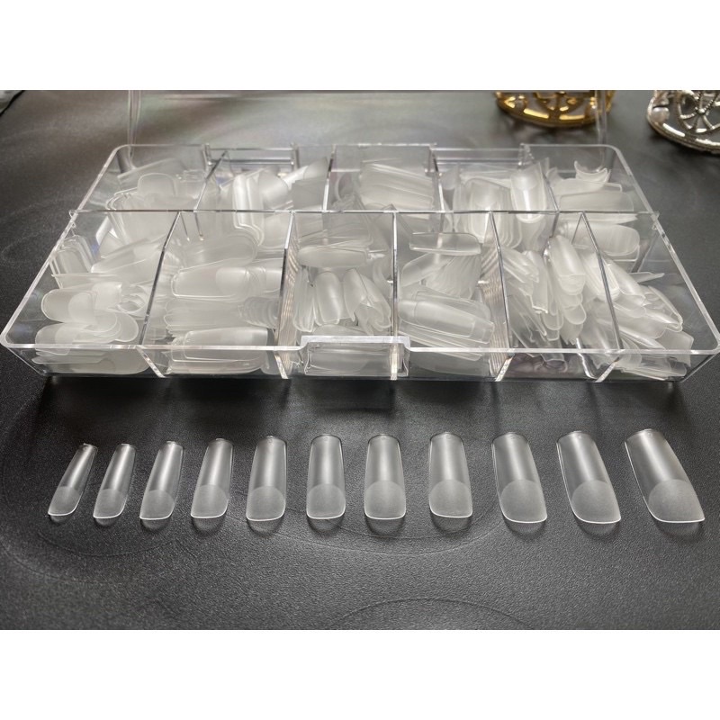 Móng úp HSM nhám sẵn form vuông