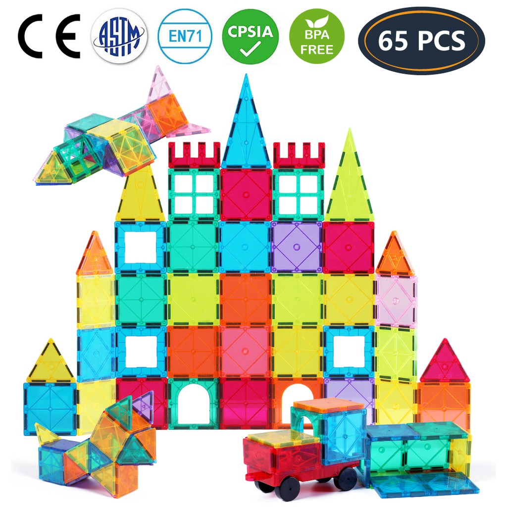 [Mã LIFETOYS1 giảm 30K đơn 99K] Jasonwell Bộ Đồ Chơi Xếp Hình 3d 65 Chi Tiết Cho Bé