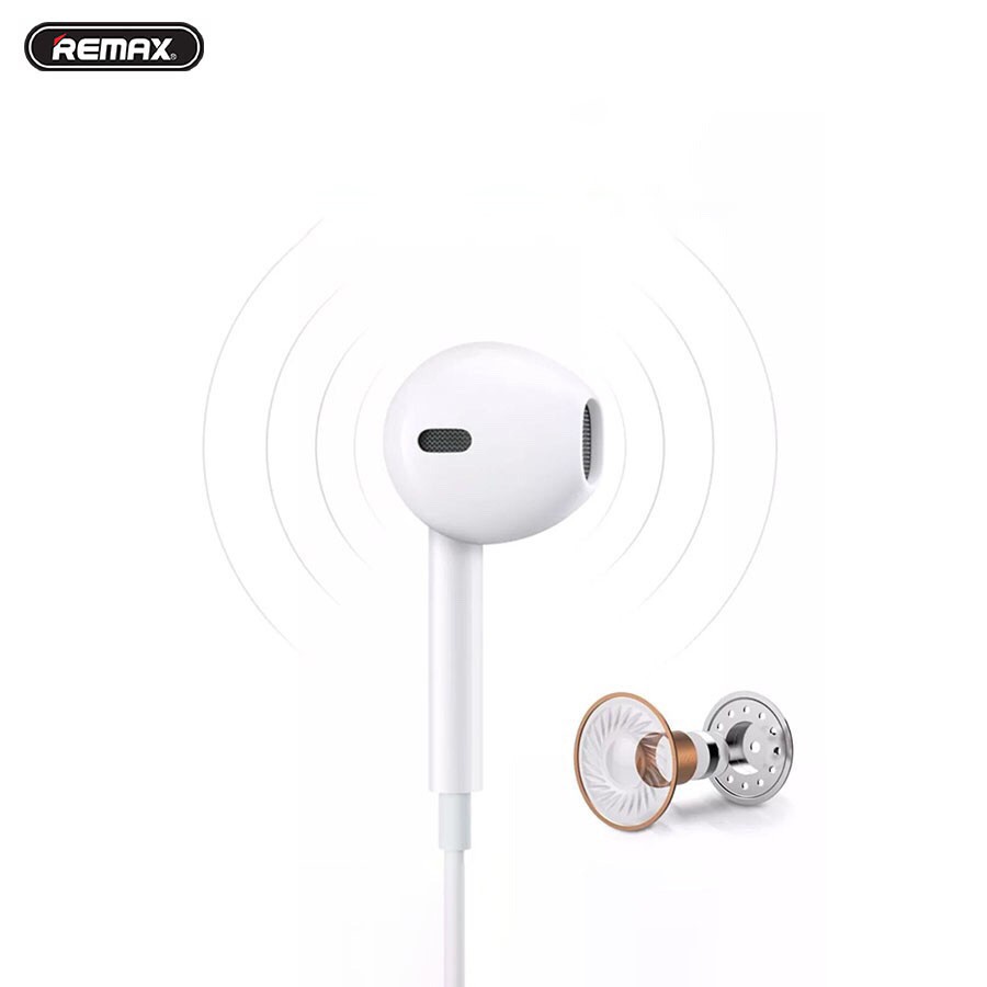 Tai nghe có dây chân cắm 3.5mm Remax WK Y10 có mic đàm thoại phù hợp cho tất cả các smartphone, iphone , samsung,..