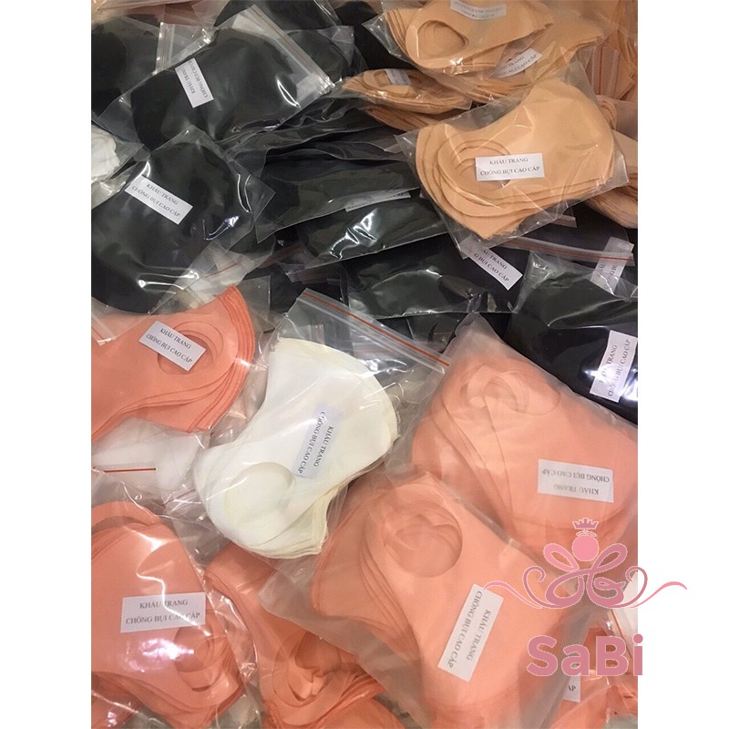 [SẴN HÀNG] Khẩu trang vải su 3D video thật, hình thật( thay khẩu trang y tế) | BigBuy360 - bigbuy360.vn