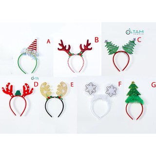 Cài Noel 7 kiểu X-CAI-07 TAN