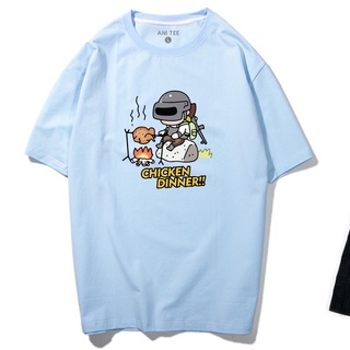 [UNISEX] Áo Thun PUBG Chicken Dinner 100% Cotton Form Rộng