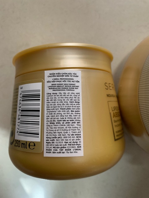 Hấp dầu phục hồi tóc hư tổn loreal 250m | BigBuy360 - bigbuy360.vn