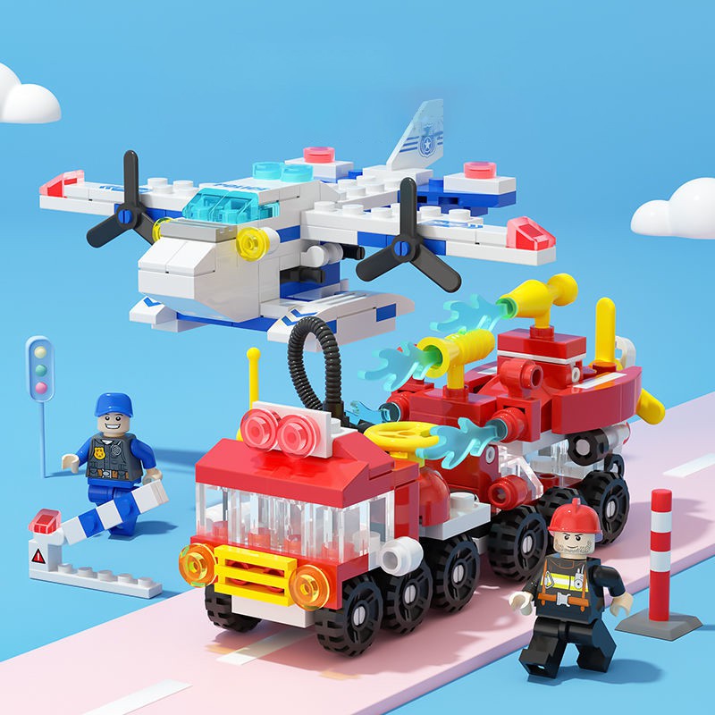 Đồ chơi lắp ráp mô hình thiết kế đa dạng nhiều màu sắc cho trẻ em