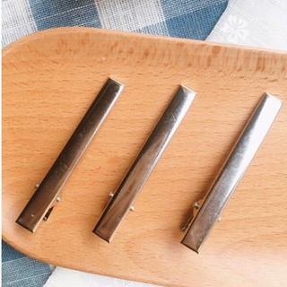 [Sỉ - Set 10chiếc] Kẹp mỏ vịt màu bạc