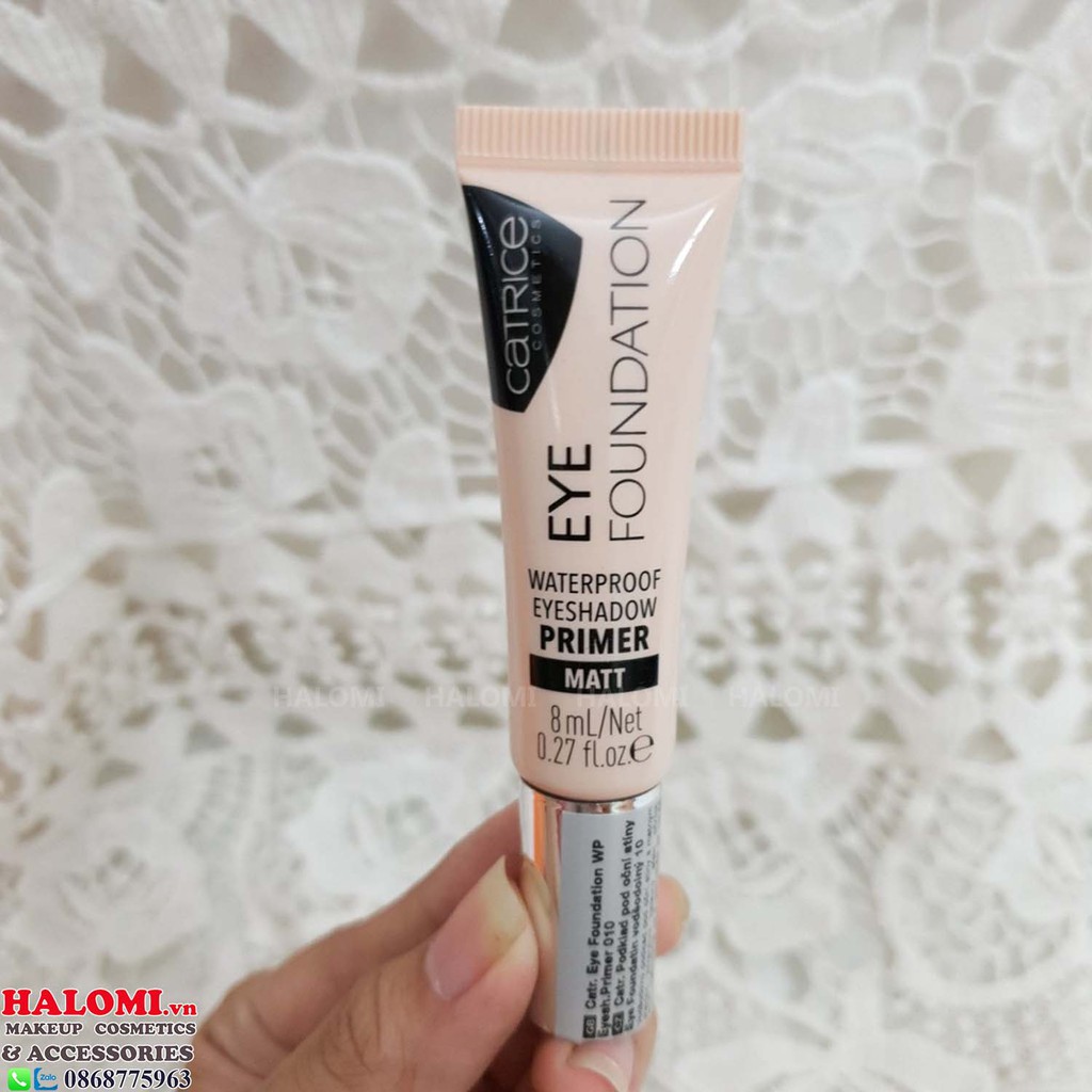 Kem Lót Mắt Catrice Eye Foundation Waterproof Eyeshadow Primer Matt 8ml | BigBuy360 - bigbuy360.vn