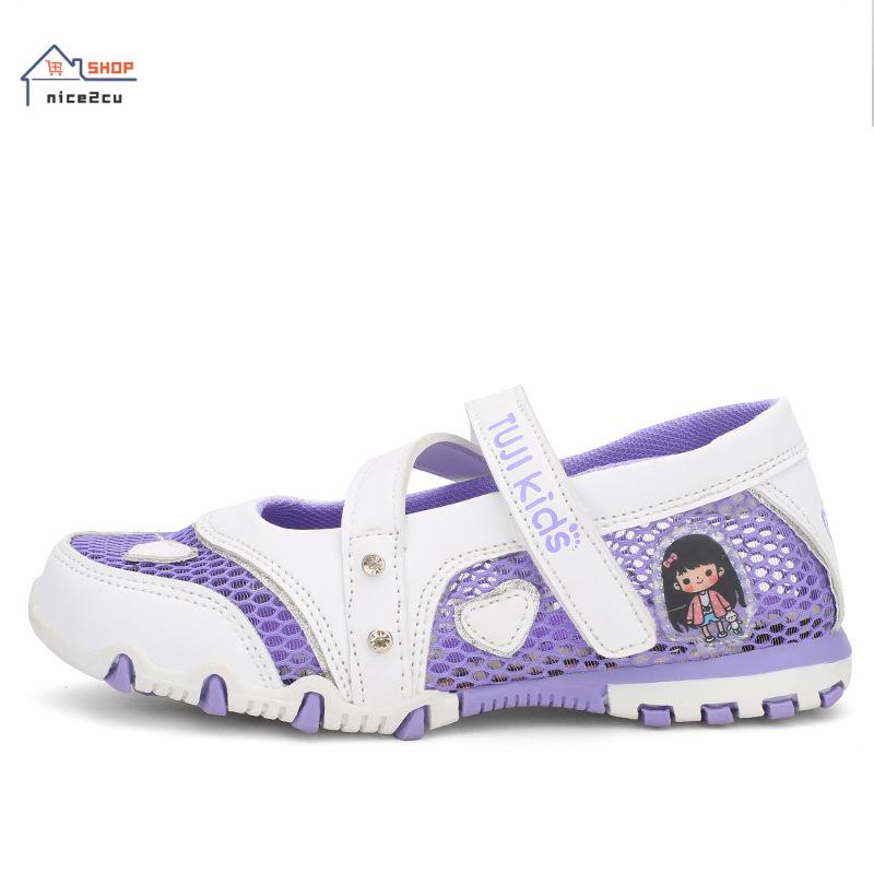 Giày Sandal Công Chúa Màu Hồng Thời Trang Mùa Hè 2022 Cho Bé Gái Biểu Diễn Múa