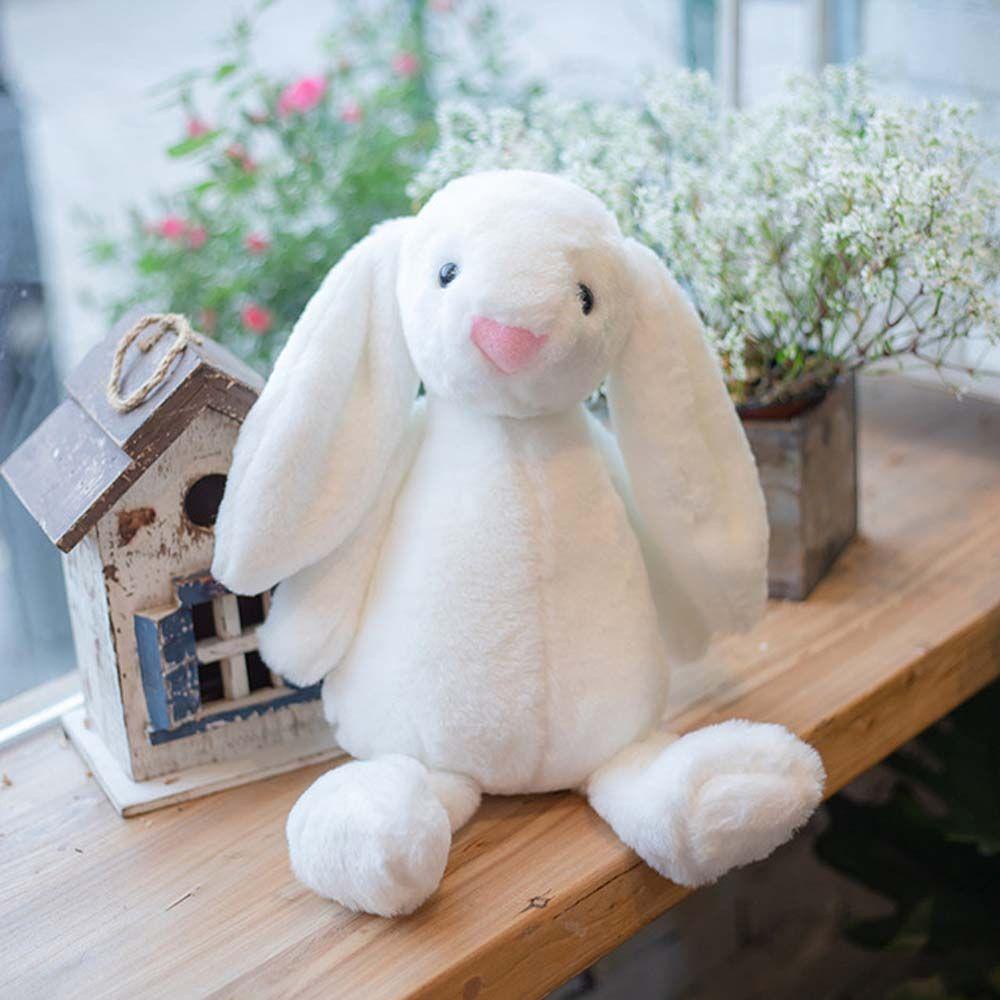 Đồ chơi nhồi bông Dài 30CM Hình Thỏ Đáng Yêu