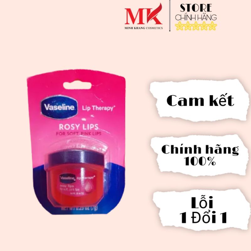 Son Sáp Dưỡng Môi Vaseline Lips Giảm Thâm Môi Dưỡng Mềm Mịn (7g)
