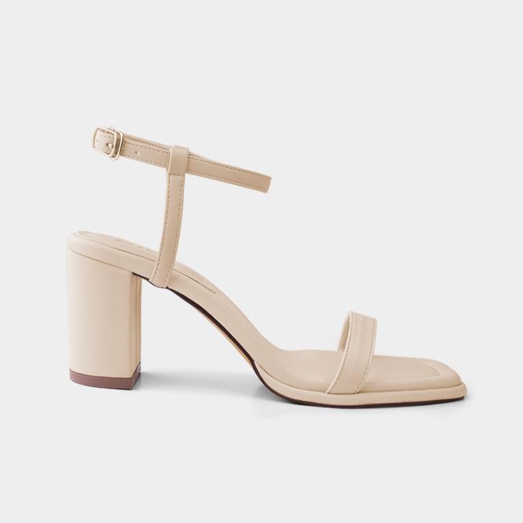 Giày Sandal DILY Gót Vuông Quai Mảnh Thanh Lịch Cao 7cm_AA0271 KX