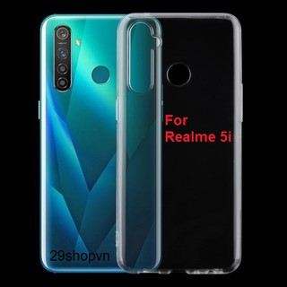 Ốp Realme 5i dẻo trong suốt (Loại đẹp)