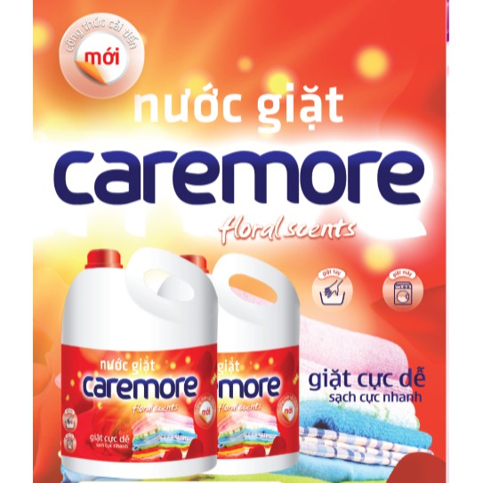 NƯỚC GIẶT ĐẬM ĐẶC CAREMORE 3,8kg