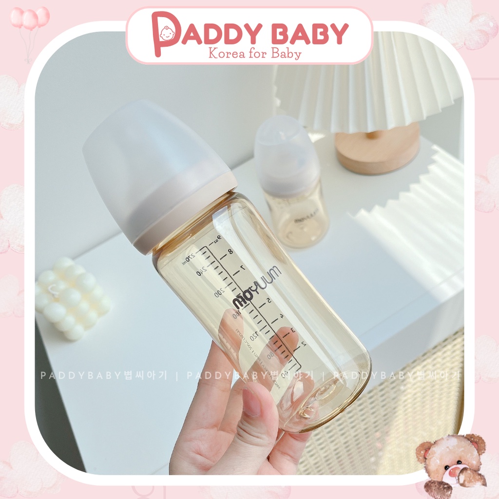 Bình sữa Moyuum PPSU Hàn Quốc 170ml - 270ml cho bé - made in Korea
