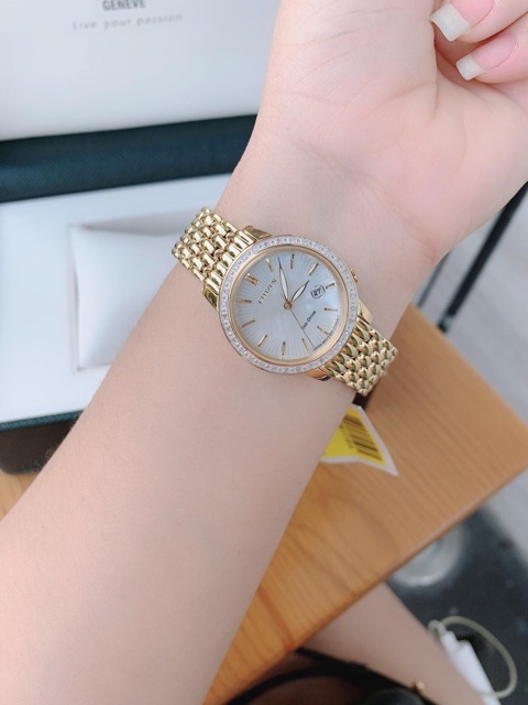 Đồng hồ nữ Eco-Drive Ươmen’s CM5005