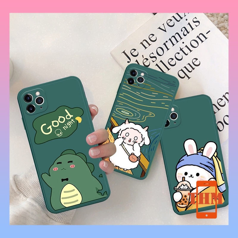 Ốp Điện Thoại In Hình Động Vật Cho iphone 6/6plus/6s/6splus/7/7plus/8/8plus/x/xr/xs/11/12/13/pro/max/plus/promax-986
