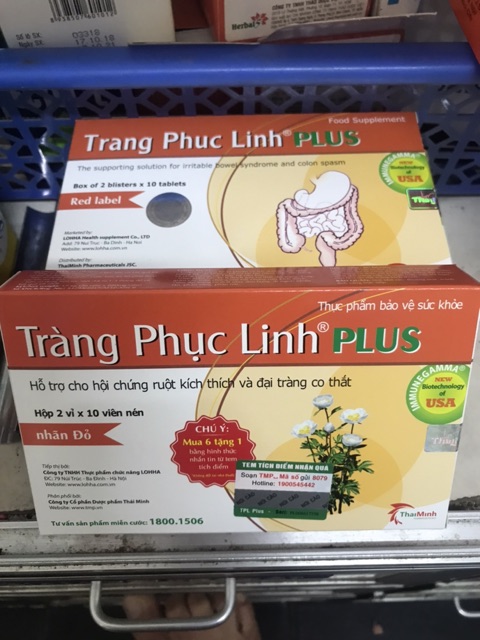 Tràng phục linh plus - Giải pháp cho bệnh đại tràng và hội chứng ruột kích thích