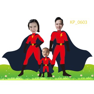 Chibi GIA ĐÌNH Thiết Kế Trang Trí Sinh Nhật