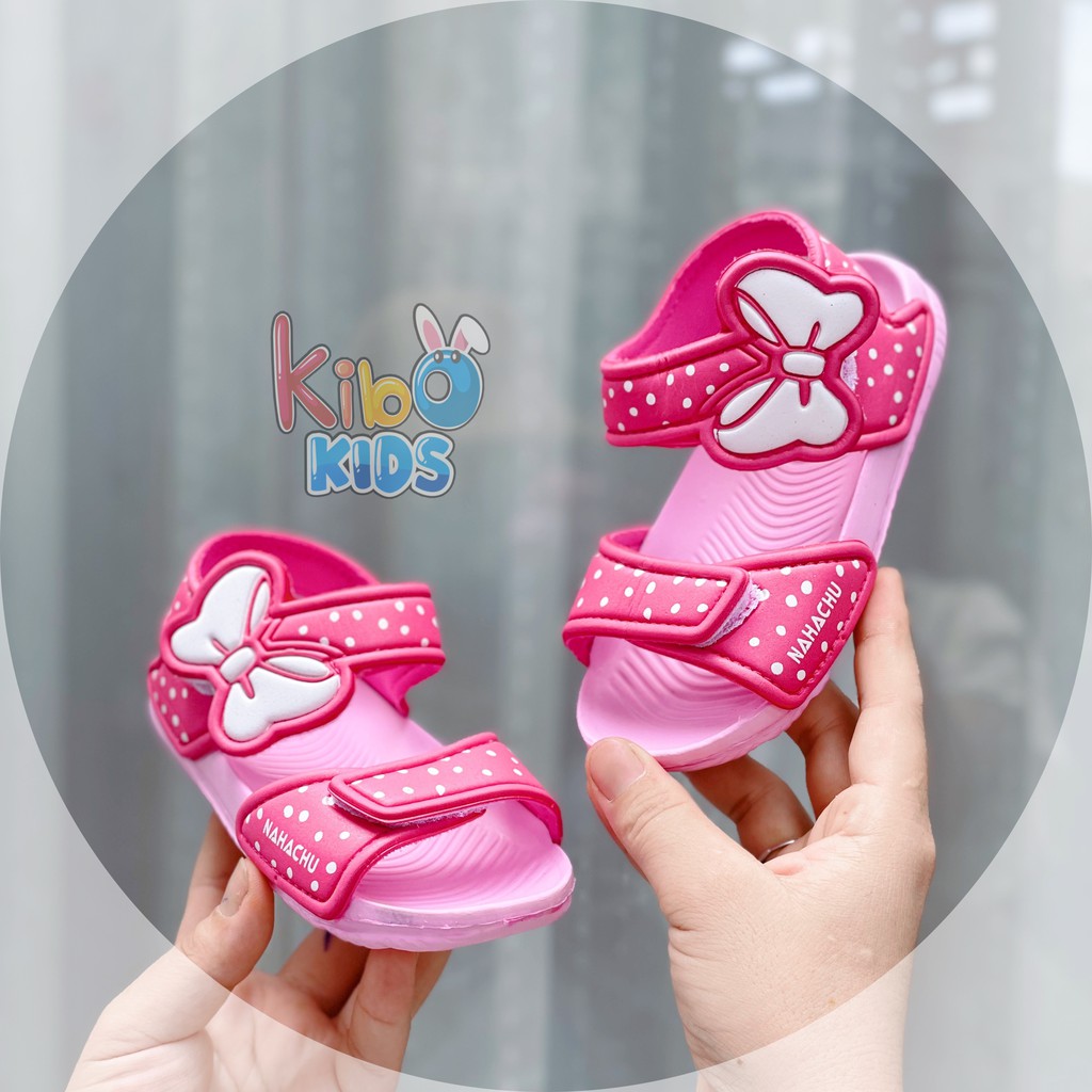 [Mã 254FASHIONSALE giảm 12% đơn 99K] Sandal Xốp Cho Bé Gái Siêu Nhẹ Siêu Bền Size từ 3 Tháng