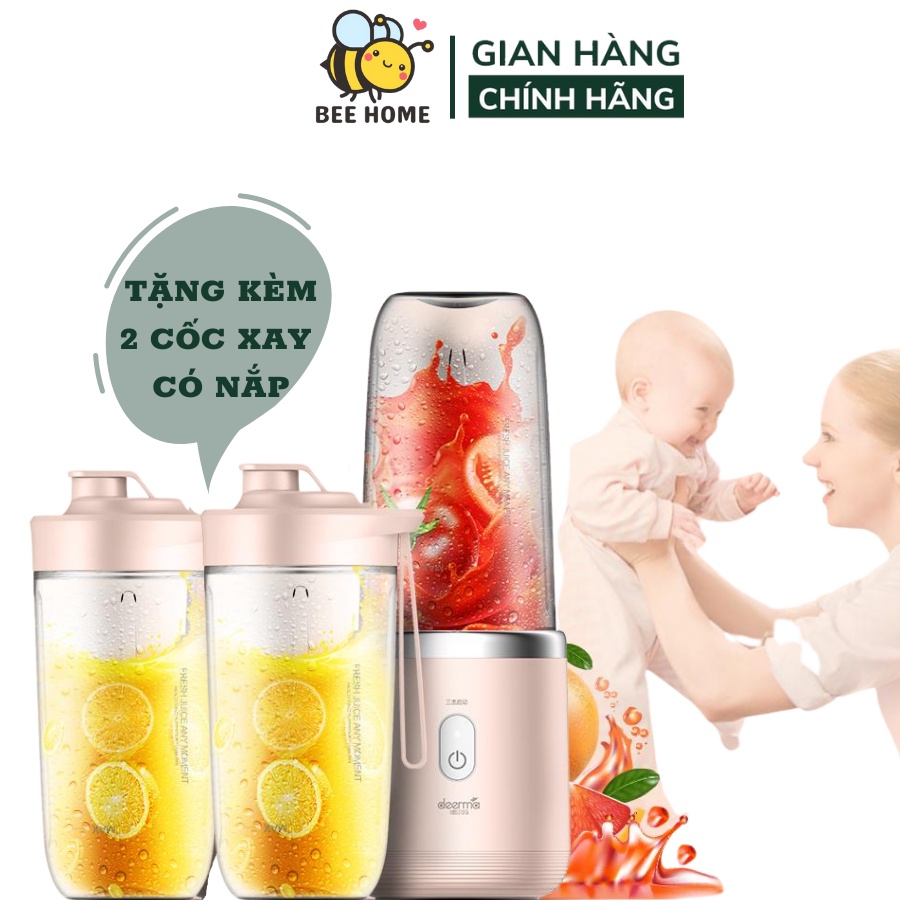 Máy xay sinh tố cầm tay mini sạc tích điện Juicing Cup, máy say sinh tố mini, dung lượng pin 1500Mah, công suất 140w