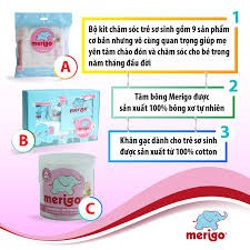 Bộ chăm sóc trẻ sơ sinh Baby Kit Merigo