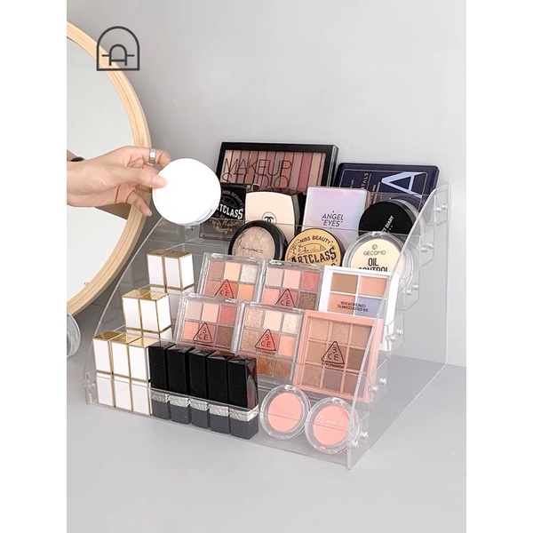 KỆ ĐỰNG MỸ PHẨM - PHỤ KIỆN NHỰA MICA TRONG SUỐT